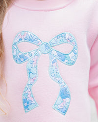 Painted Petals Ruffle Sweatshirt Set