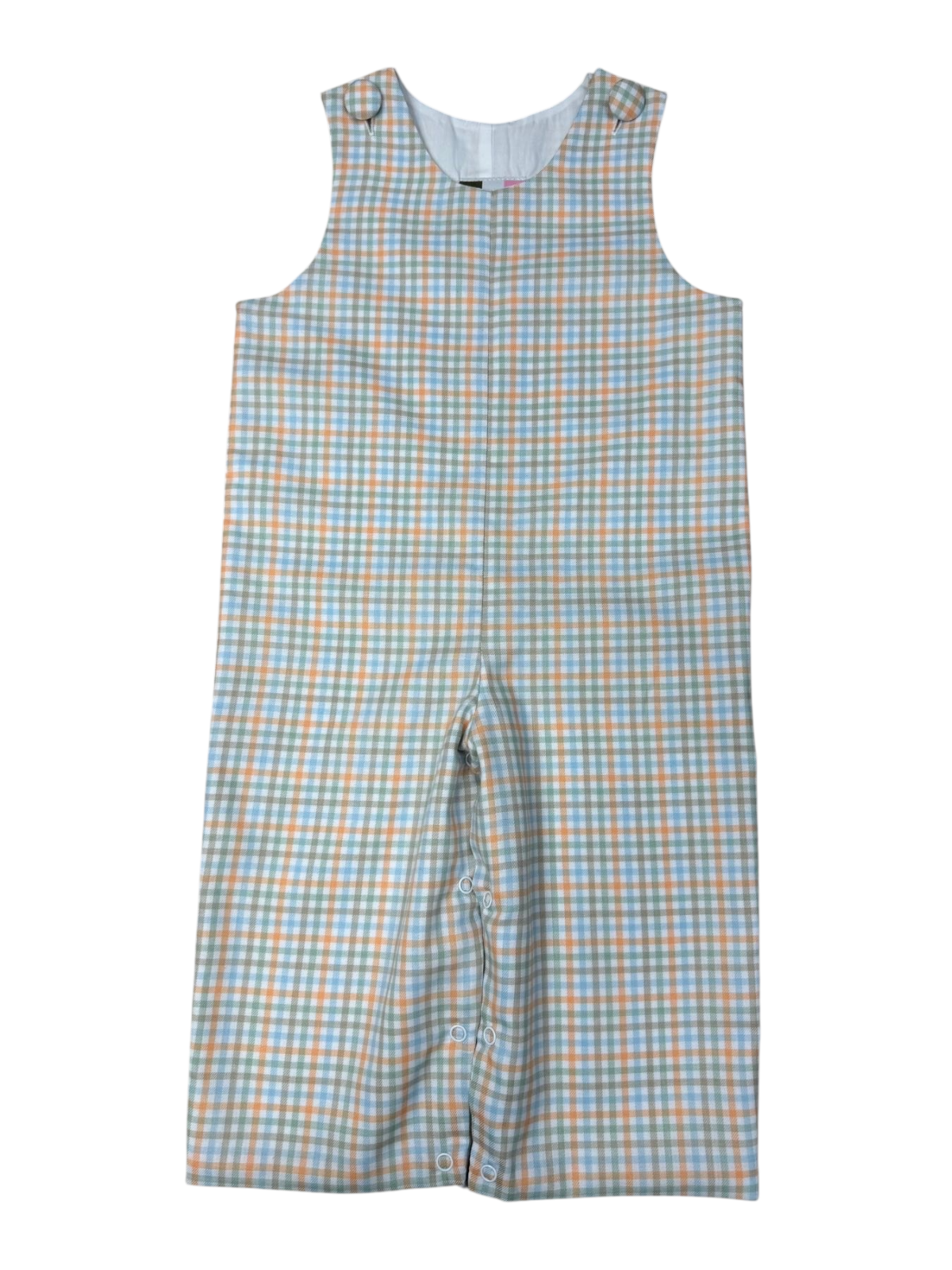 Fall Gingham Boys Longall