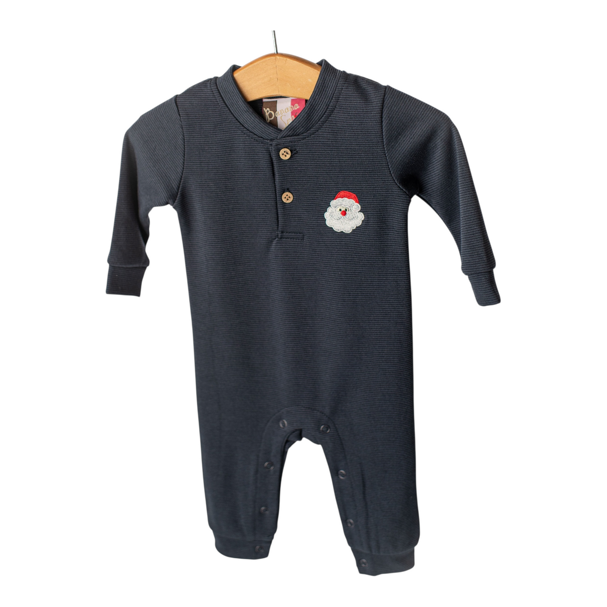 Santa Henley Romper