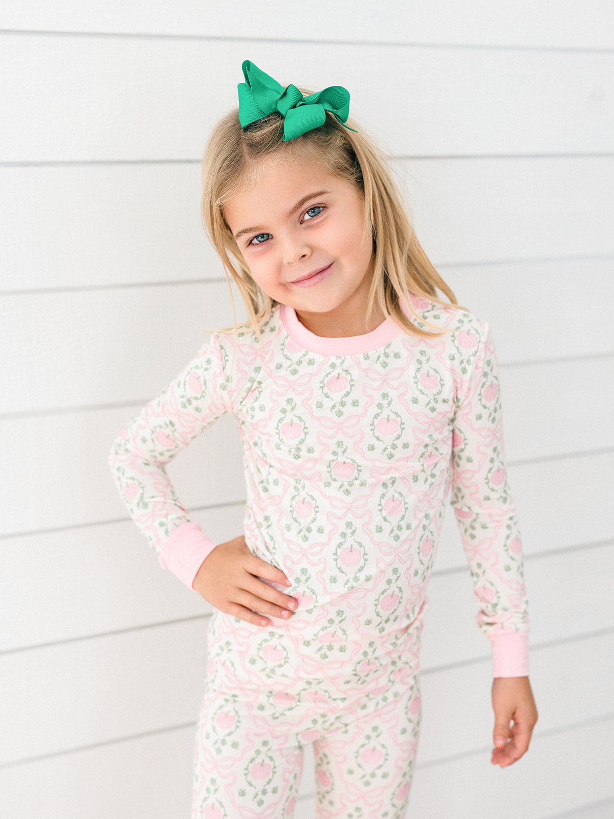 Pretty Pumpkin Bamboo PJ Set