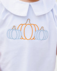 Proper Pumpkins Banded Short Set