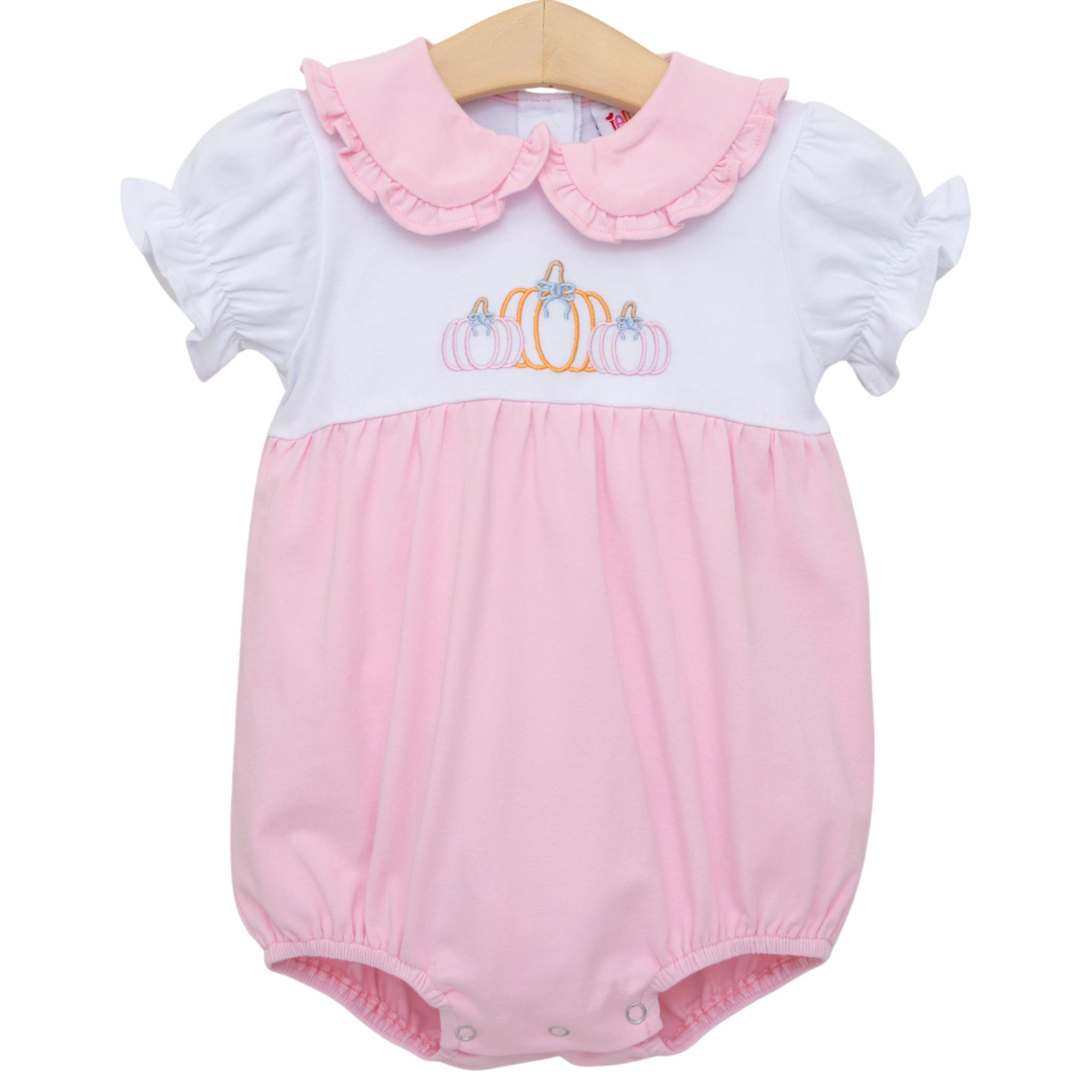 Proper Pumpkins Ruffle Collar Bubble