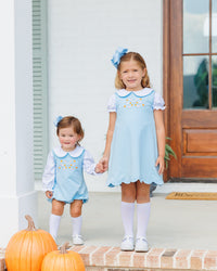 Pumpkin Bow Bubble Set