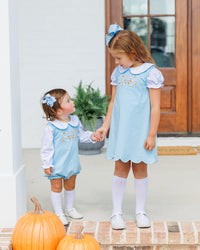 Pumpkin Bow Bubble Set