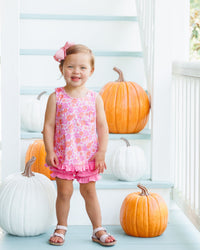 Pumpkin Petals Swing Back Bloomer Set