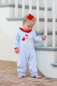 Puppy Love Ruffle Romper