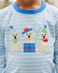 Puppy Party Pants Set