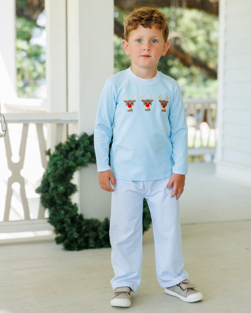 Run Run Rudolph Pants Set