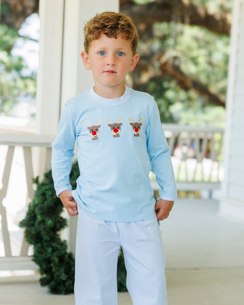 Run Run Rudolph Pants Set