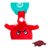 University of Arkansas Big Red Mascot Gamezies Pacifier