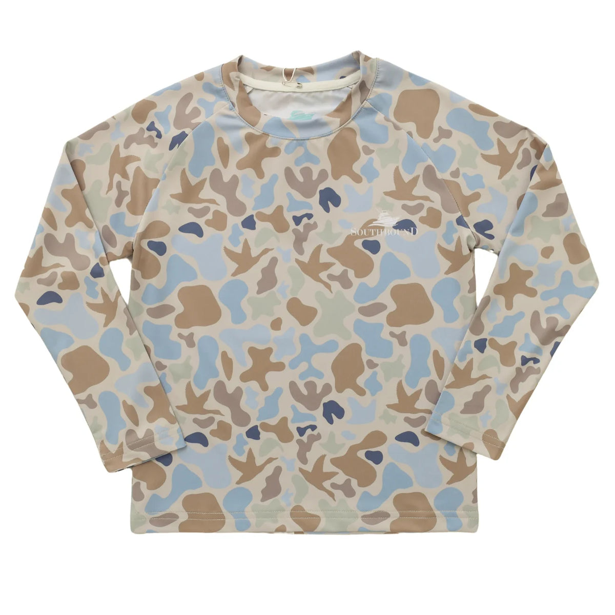 Southbound Performance Tee - Blue Camo