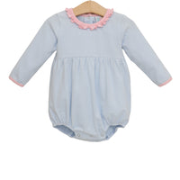Sadie Bubble - Light Blue Stripe/Light Pink