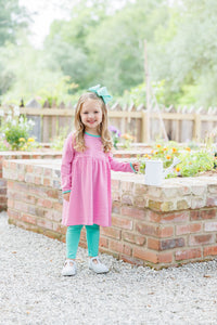 Sadie Pants Set - Pink Stripe/Mint