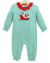 Santa Paws Ruffle Romper