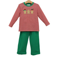Santa's Sweet Helpers Pants Set