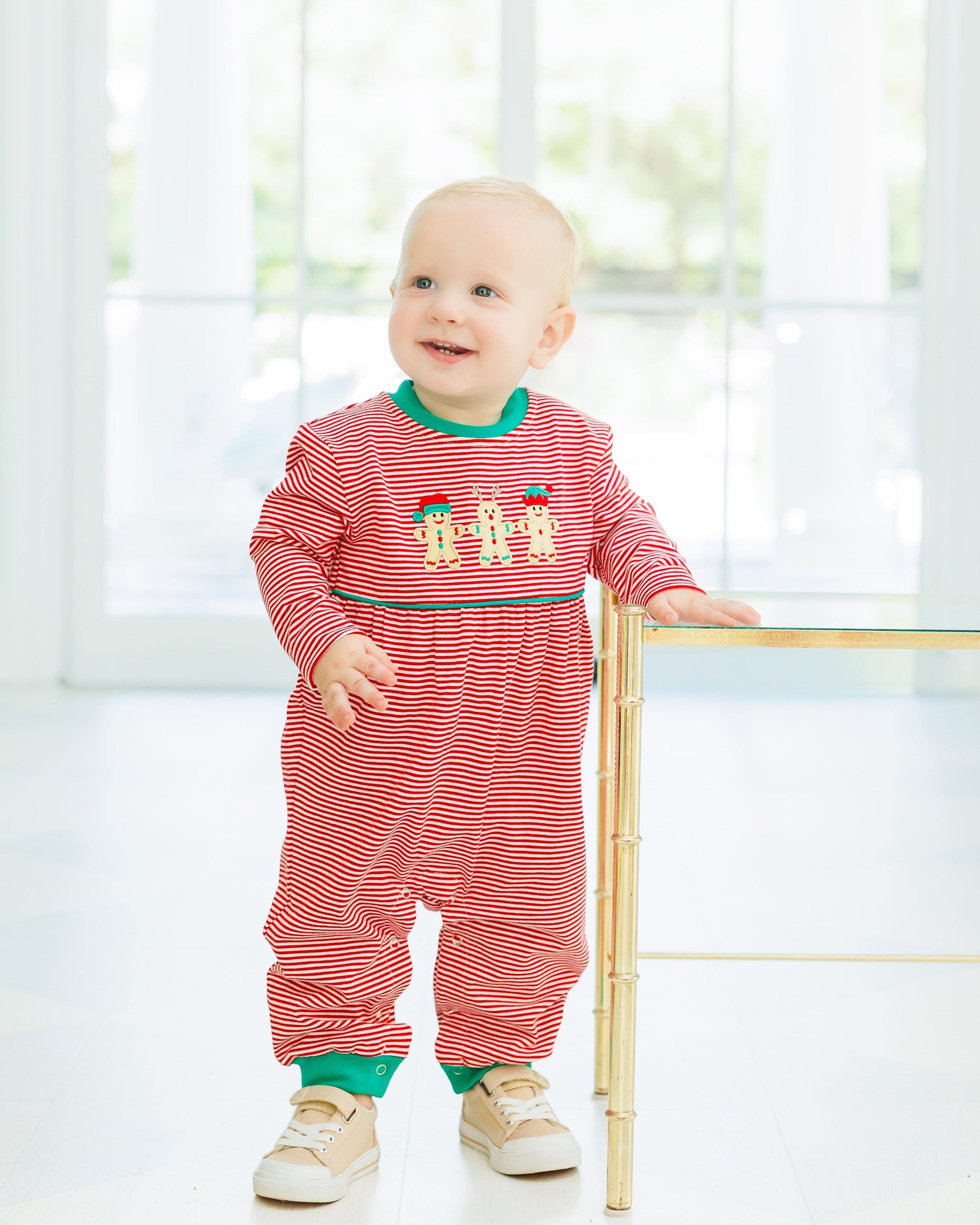 Santa's Sweet Helpers Romper