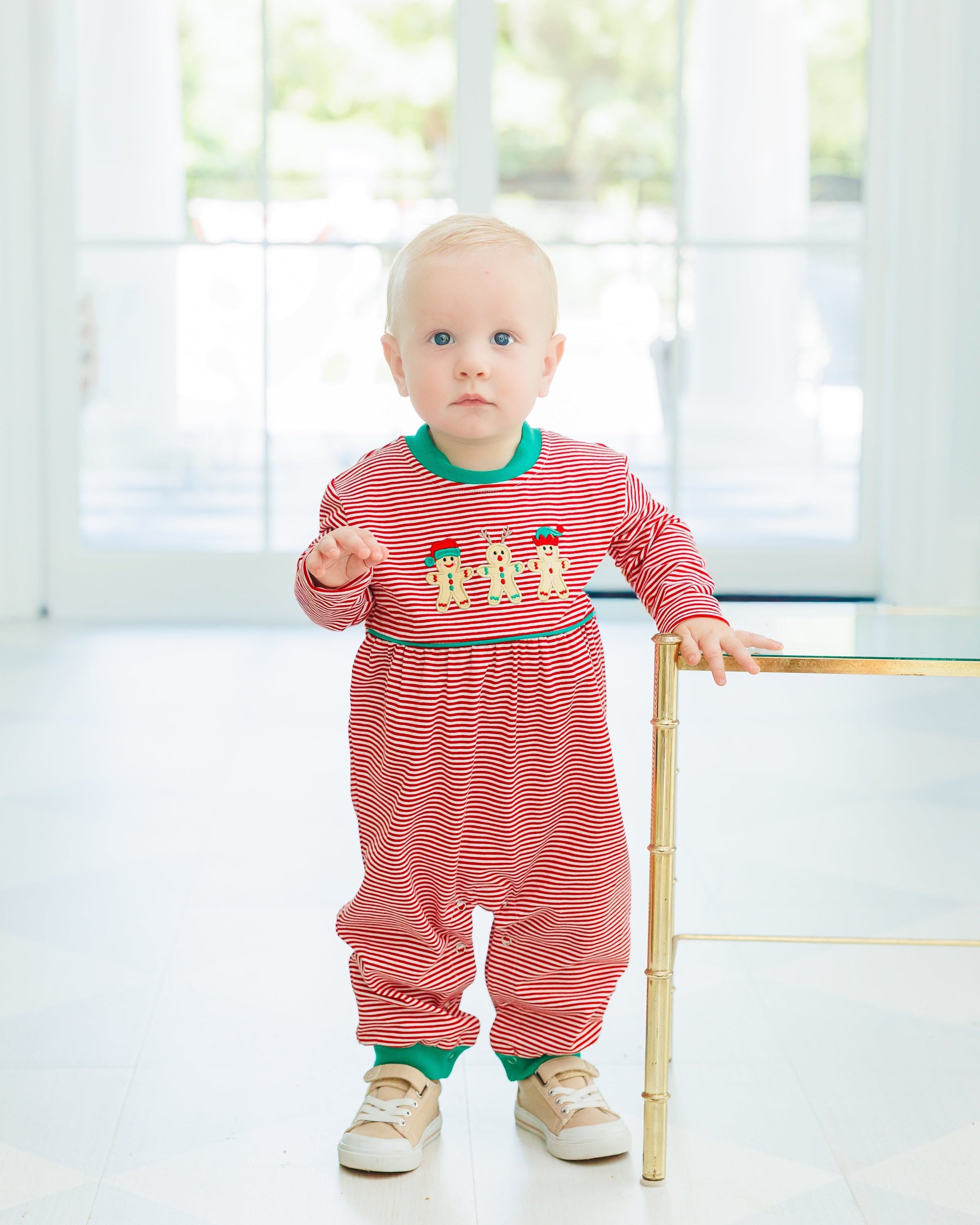 Santa's Sweet Helpers Romper