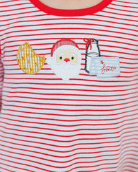 Santa's Treat Ruffle Pants Set