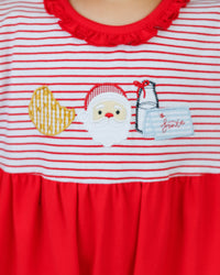Santa's Treats Ruffle Romper