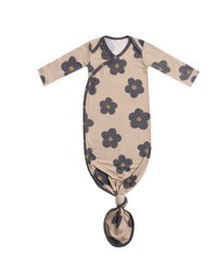 Gemma in Tan Newborn Knotted Gown