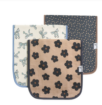 Gemma in Tan Burp Cloth Set (3-Pack)