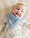 Gemma in Tan Bandana Bib Set (4-Pack)