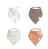 Gage Bandana Bib Set (4-Pack)