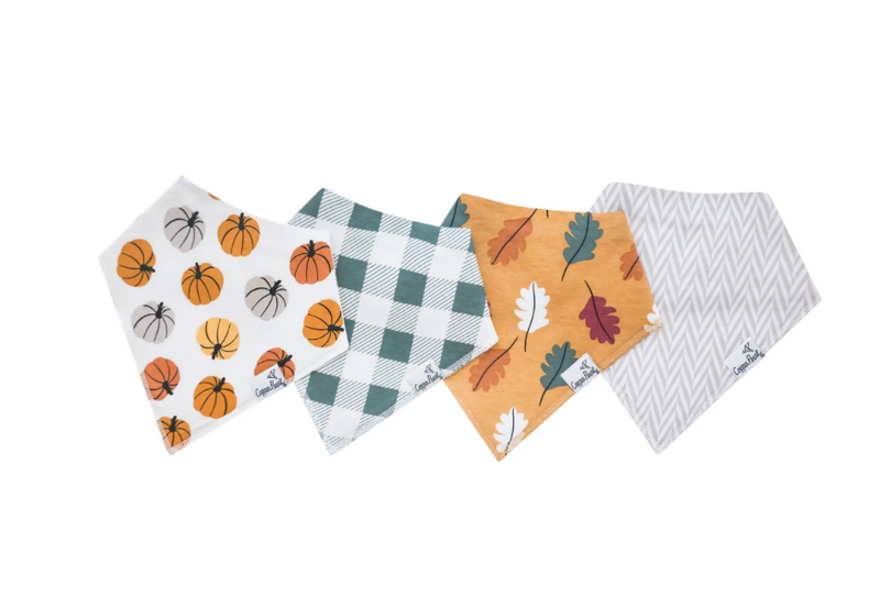 Karver Bandana Bib Set (4-Pack)