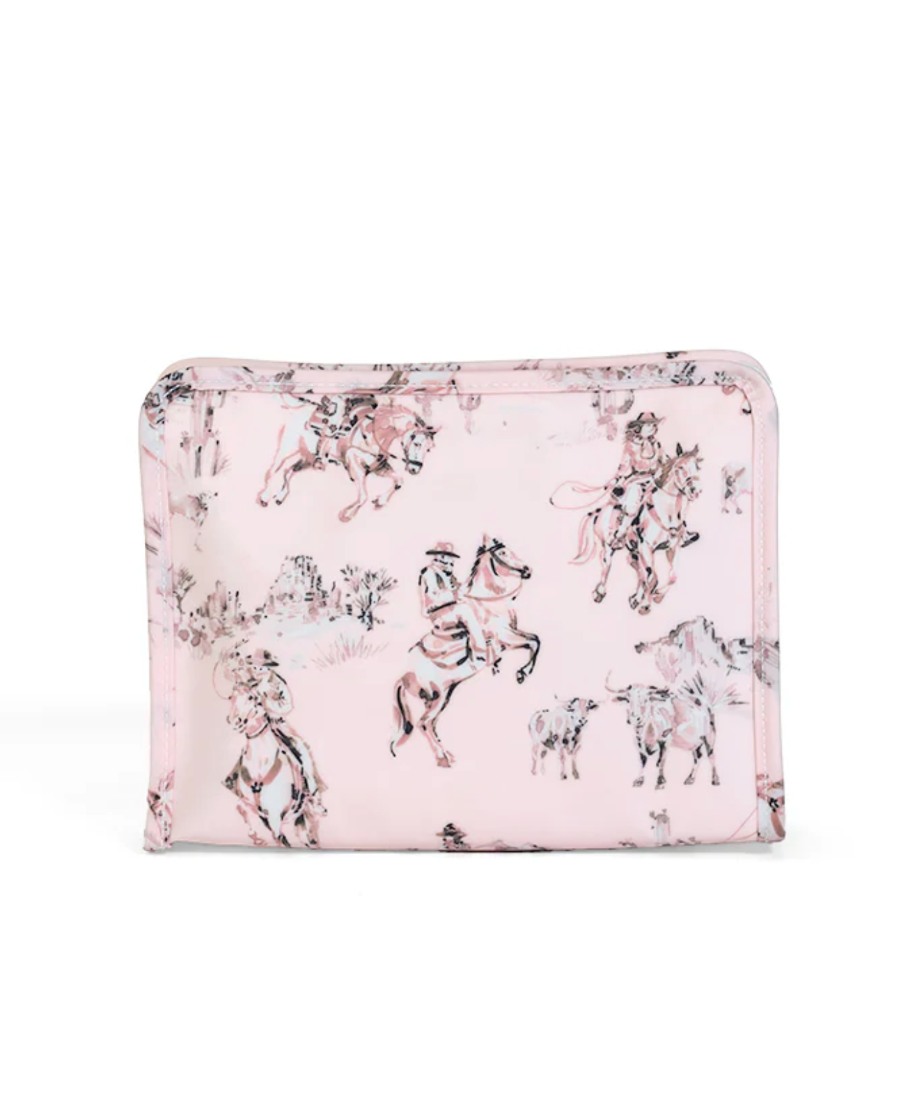 ROADIE MEDIUM Zip Pouch - COWGIRL TOILE