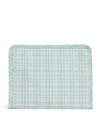 ROADIE MEDIUM Zip Pouch - CLASSIC PLAID GREEN