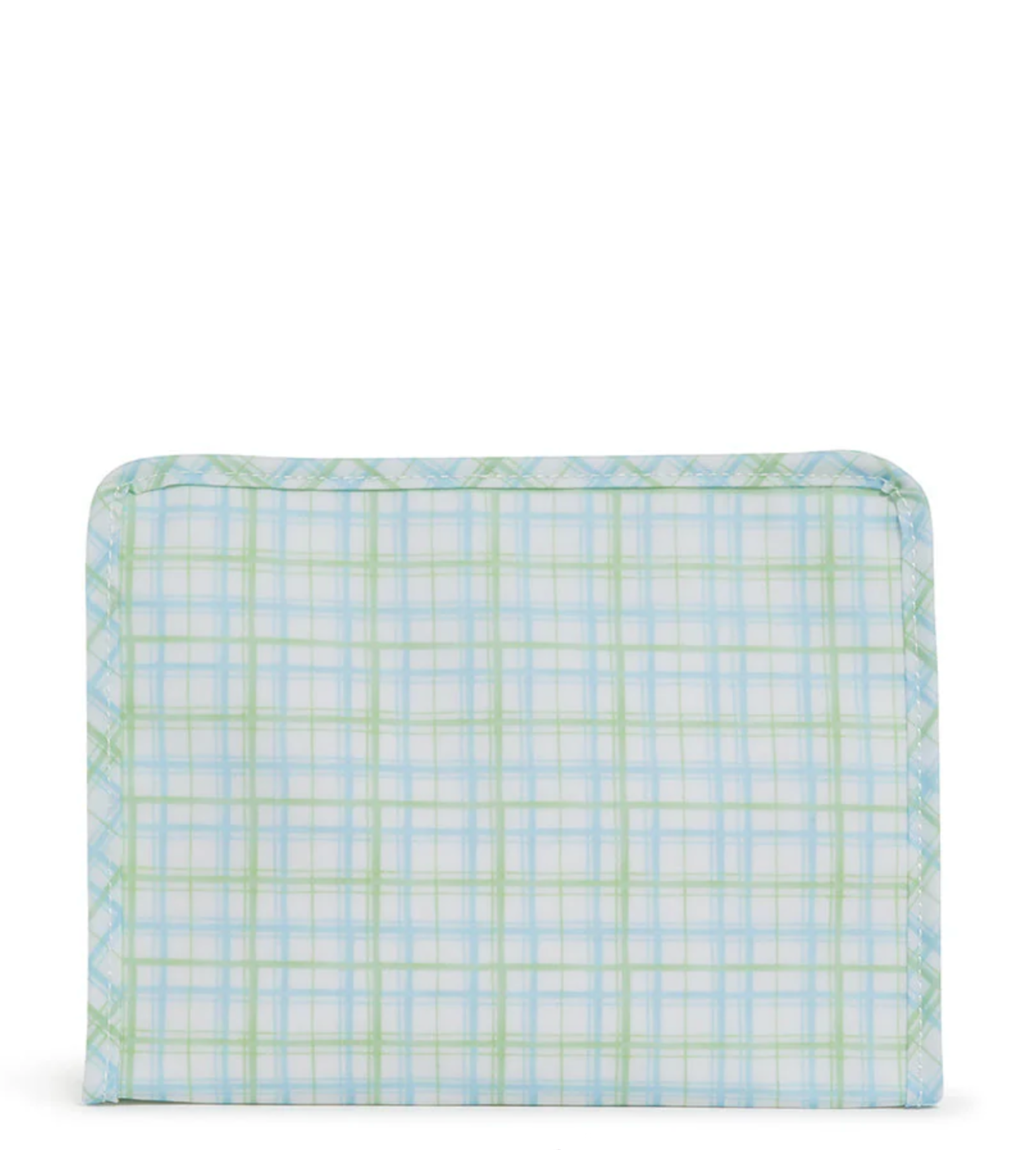ROADIE MEDIUM Zip Pouch - CLASSIC PLAID GREEN