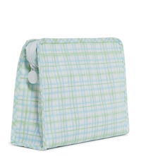 ROADIE LARGE Zip Pouch - CLASSIC PLAID GREEN