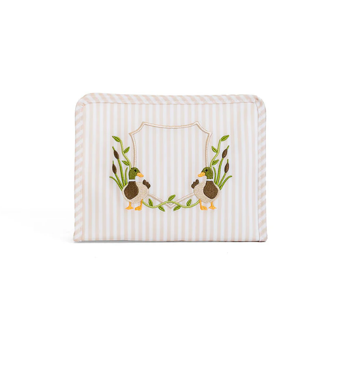 ROADIE MEDIUM Zip Pouch - PIMLICO DUCK SAND