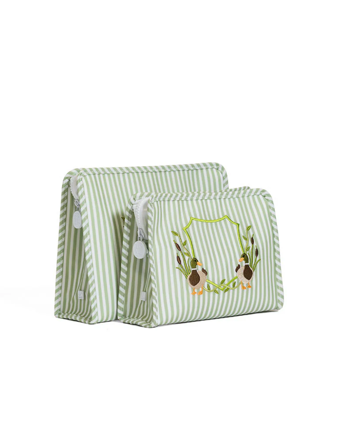 ROADIE LARGE Zip Pouch - PIMLICO DUCK SAGE
