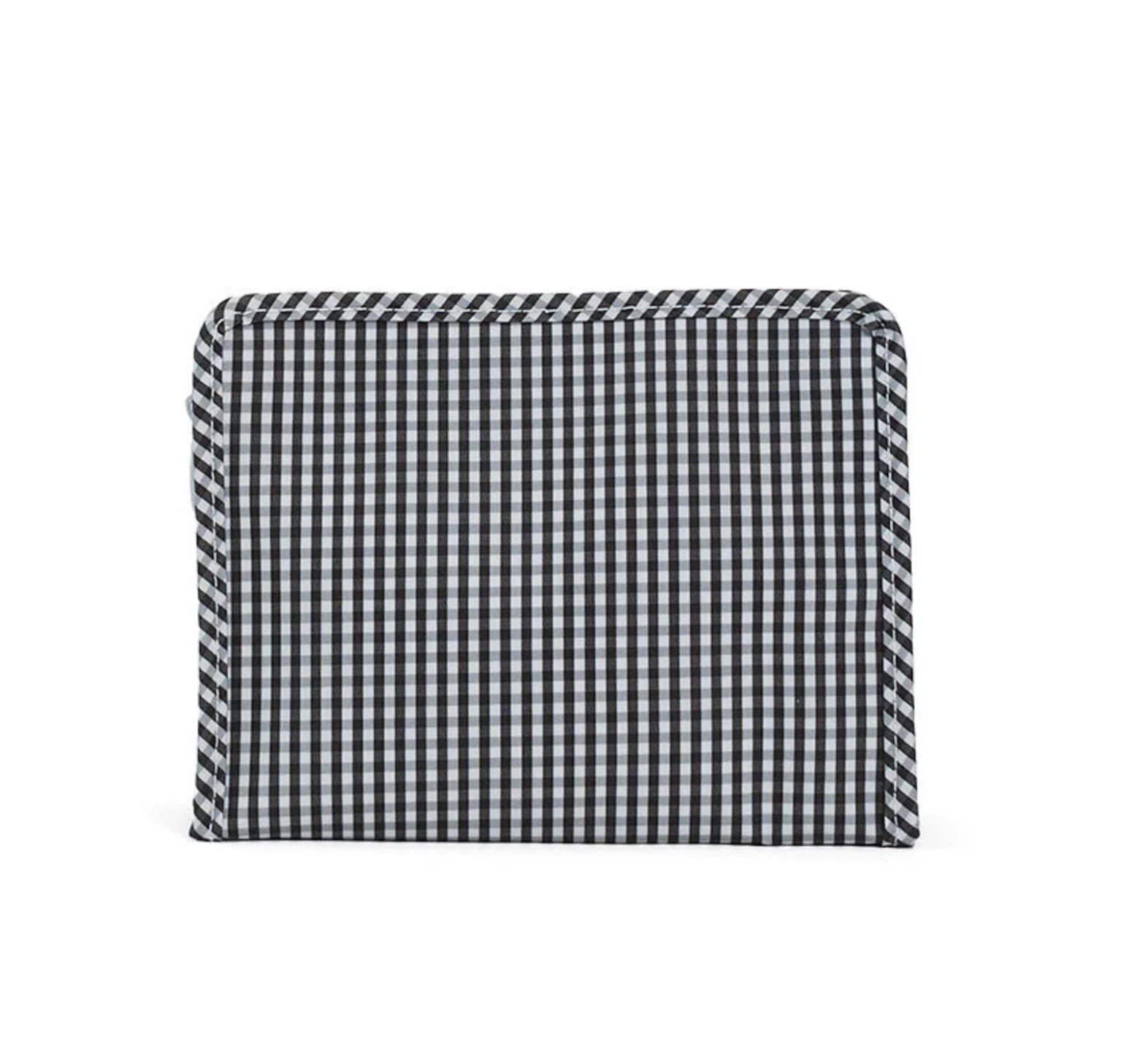 ROADIE MEDIUM Zip Pouch - GINGHAM BLACK