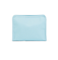 ROADIE MEDIUM Zip Pouch - COATED CANVAS LAKE BLUE