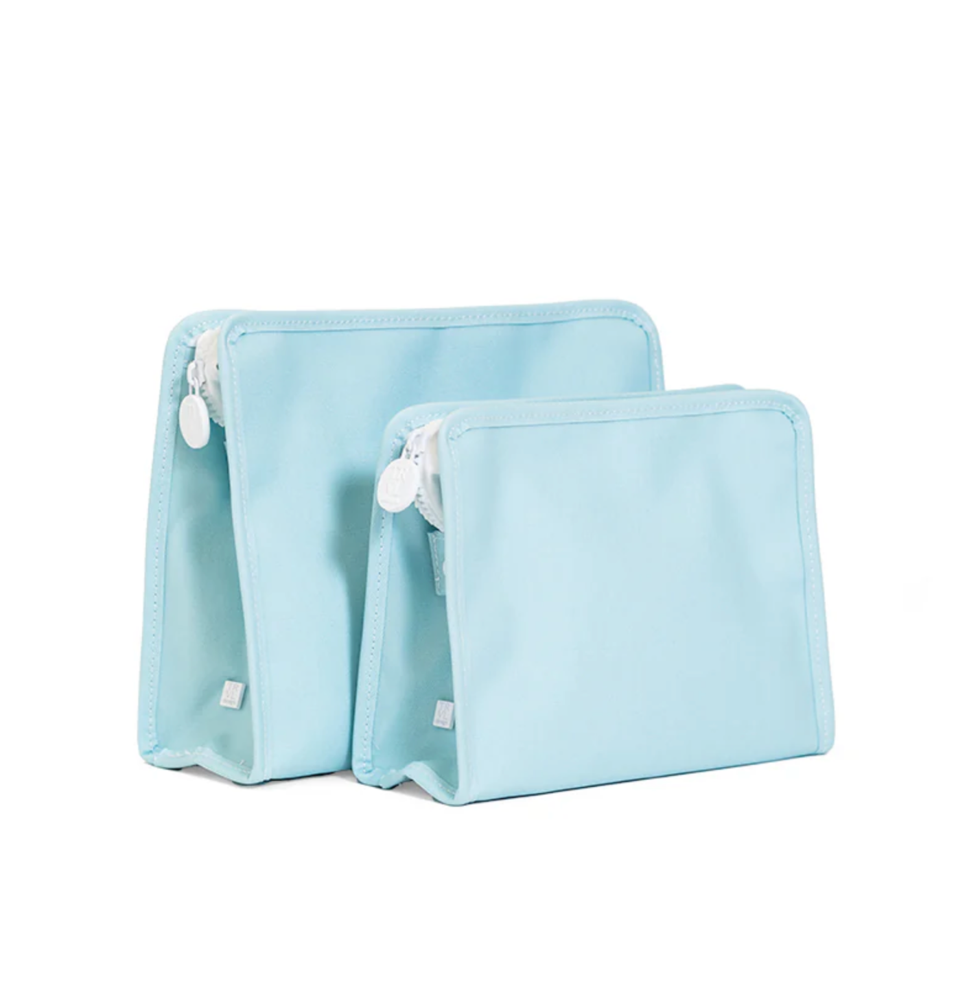 ROADIE MEDIUM Zip Pouch - COATED CANVAS LAKE BLUE