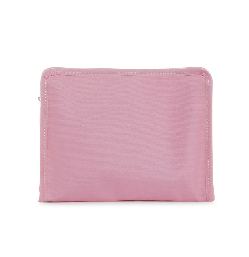 ROADIE MEDIUM Zip Pouch - COATED CANVAS PEONY