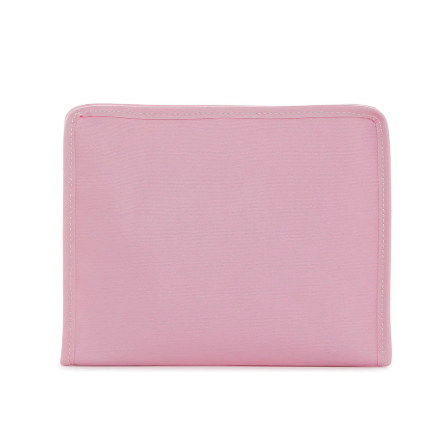 ROADIE LARGE Zip Pouch - COATED CANVAS PEONY