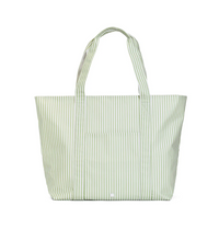 JUMBO TOTE - X-LARGE TOTE PIMLICO STRIPE SAGE