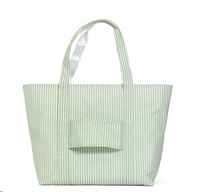 JUMBO TOTE - X-LARGE TOTE PIMLICO STRIPE SAGE