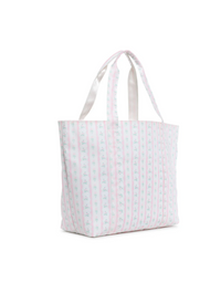 JUMBO TOTE - X-LARGE TOTE RIBBON FLORAL PINK