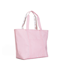 JUMBO TOTE - X-LARGE TOTE PIMLICO STRIPE DUSTY ROSE