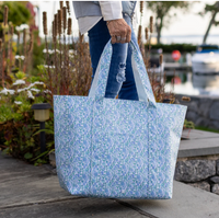 JUMBO TOTE - X-LARGE TOTE HAMPTONS FLORAL