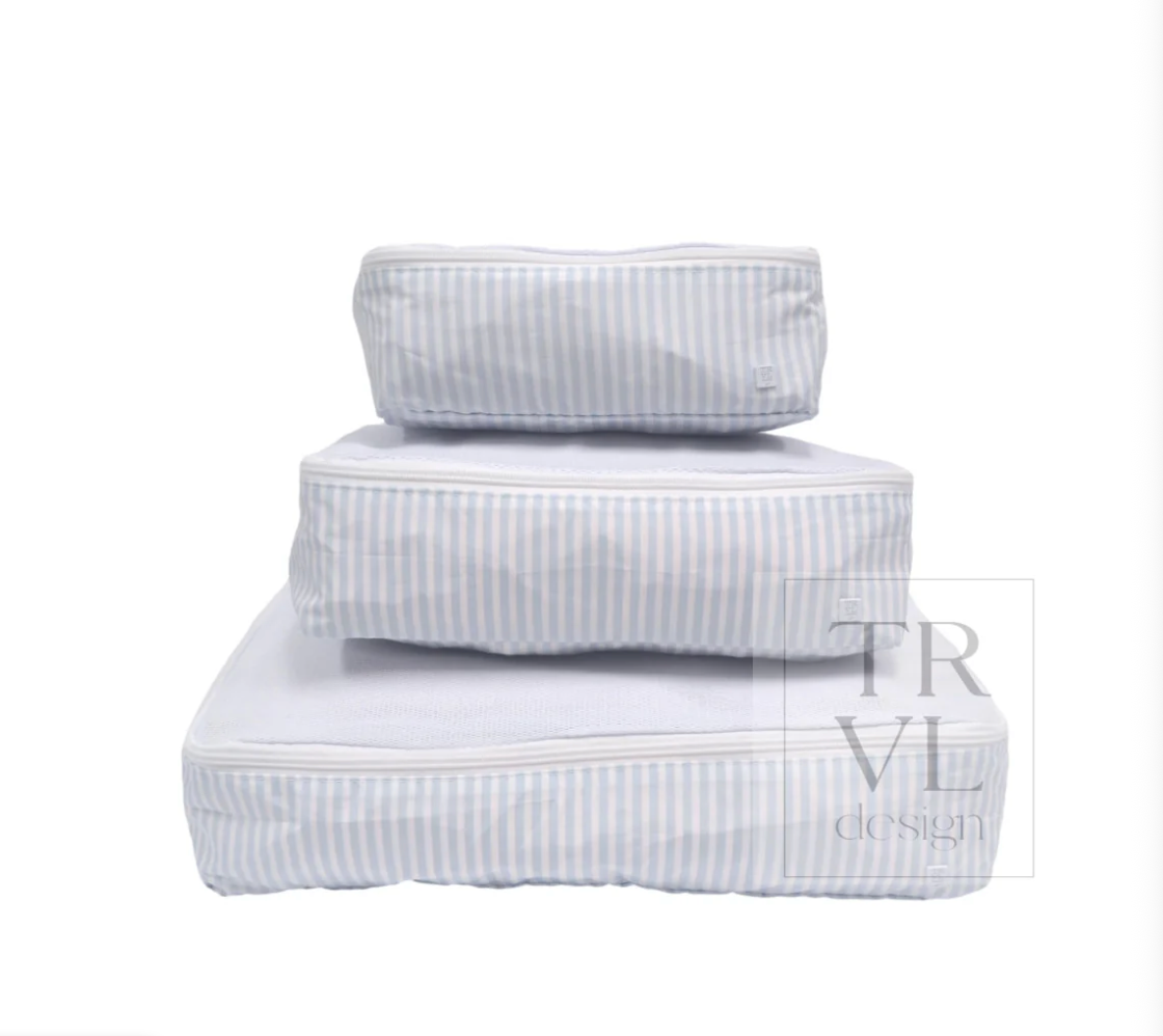 PACKING SQUAD - PACKING CUBES PIMLICO STRIPE BLUE