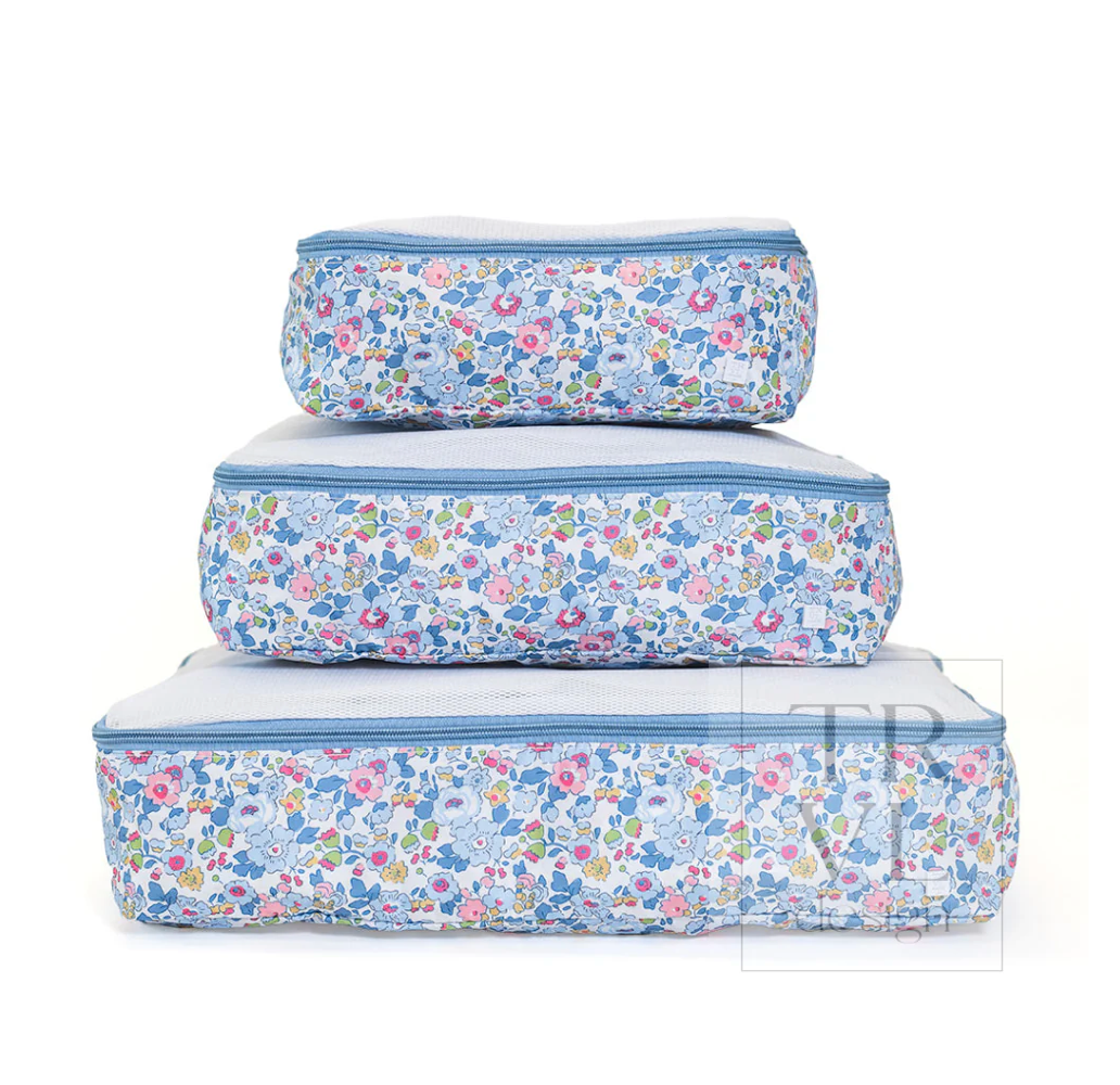 LUXE PACKING SQUAD - PACKING CUBES BRIDGEHAMPTON FLORAL