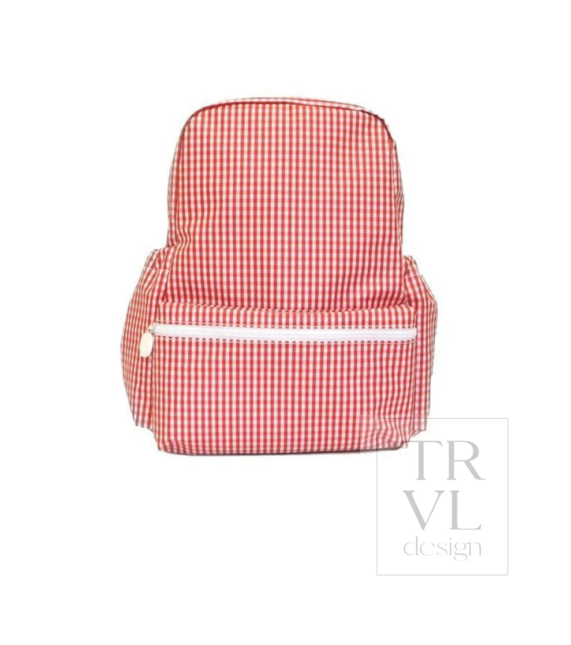 BACKPACKER - BACKPACK GINGHAM RED