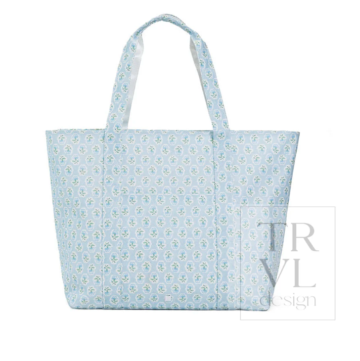 JUMBO TOTE - X-LARGE TOTE PETITE FLEUR BLUE