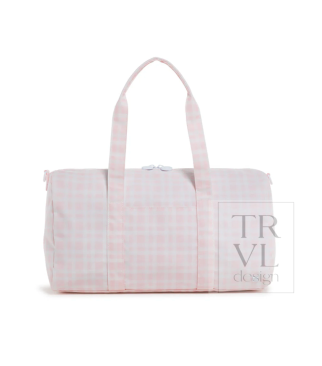 WEEKENDER Duffel Bag - PIMLICO PLAID PINK