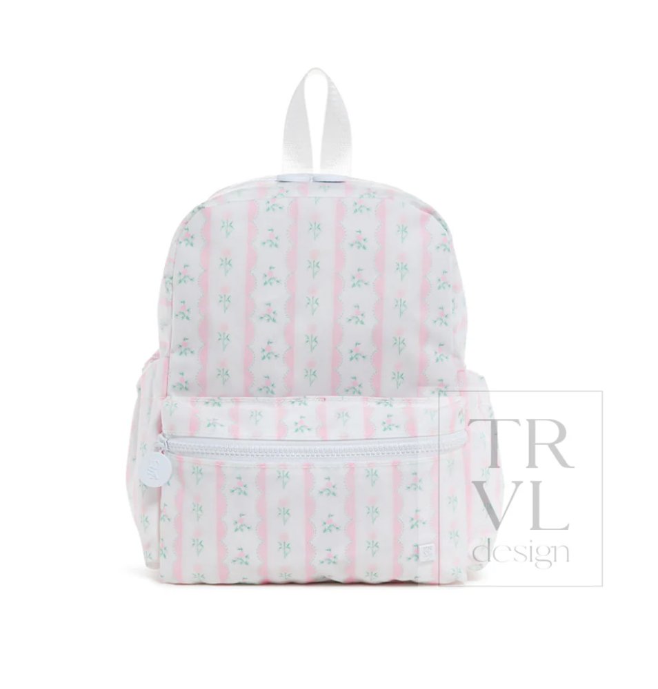 MINI BACKER - RIBBON FLORAL PINK